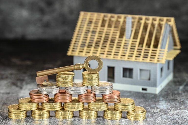 argent euro finances immobilier chantier clé